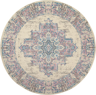 The Rug Corner Nourison Home Grafix GRF14 IVPNK Area Rugs  