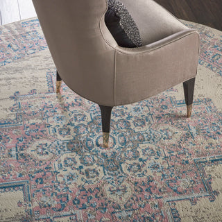 The Rug Corner Nourison Home Grafix GRF14 IVPNK Area Rugs  