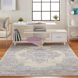 The Rug Corner Nourison Home Grafix GRF14 IVPNK Area Rugs  