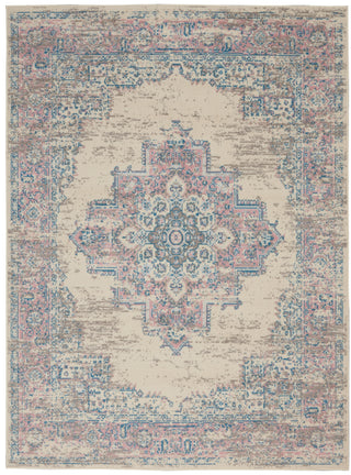 The Rug Corner Nourison Home Grafix GRF14 IVPNK Area Rugs  