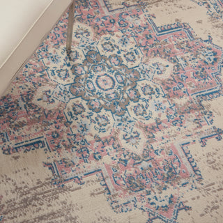 The Rug Corner Nourison Home Grafix GRF14 IVPNK Area Rugs  