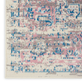 The Rug Corner Nourison Home Grafix GRF14 IVPNK Area Rugs  
