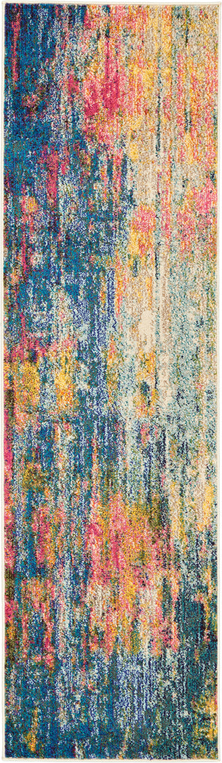 The Rug Corner Nourison Home Celestial CES09 BLYEL Area Rugs  