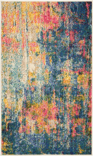 The Rug Corner Nourison Home Celestial CES09 BLYEL Area Rugs  