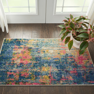 The Rug Corner Nourison Home Celestial CES09 BLYEL Area Rugs  
