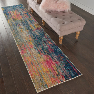 The Rug Corner Nourison Home Celestial CES09 BLYEL Area Rugs  