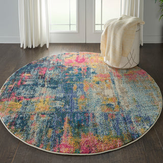 The Rug Corner Nourison Home Celestial CES09 BLYEL Area Rugs  