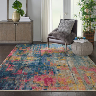 The Rug Corner Nourison Home Celestial CES09 BLYEL Area Rugs  
