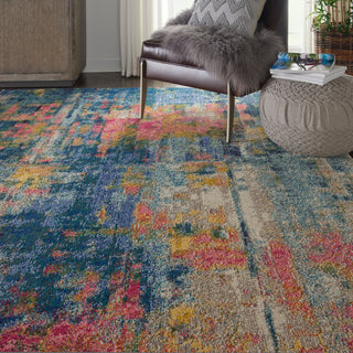 The Rug Corner Nourison Home Celestial CES09 BLYEL Area Rugs  