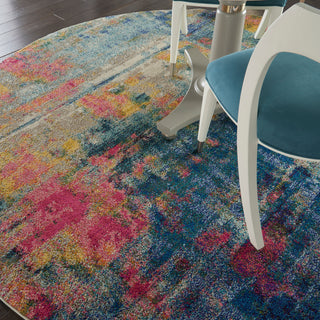 The Rug Corner Nourison Home Celestial CES09 BLYEL Area Rugs  