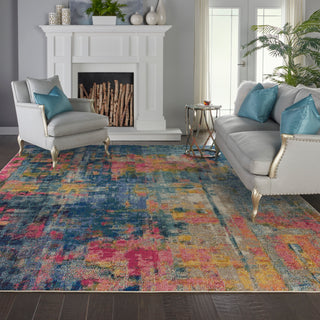 The Rug Corner Nourison Home Celestial CES09 BLYEL Area Rugs  