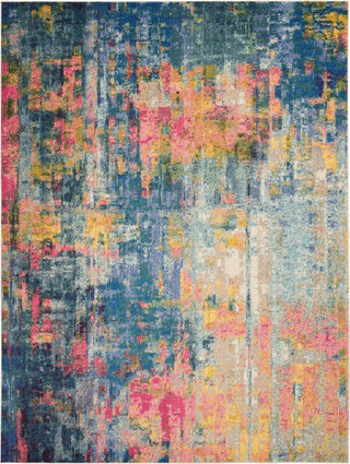 The Rug Corner Nourison Home Celestial CES09 BLYEL Area Rugs  