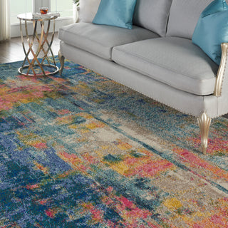 The Rug Corner Nourison Home Celestial CES09 BLYEL Area Rugs  