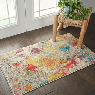 The Rug Corner Nourison Home Celestial CES12 IVMTC Area Rugs  