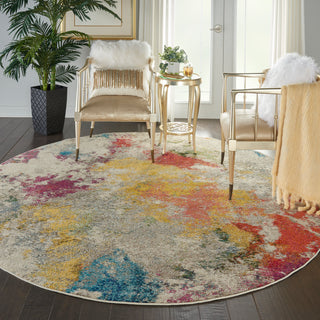The Rug Corner Nourison Home Celestial CES12 IVMTC Area Rugs  
