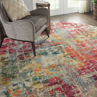 The Rug Corner Nourison Home Nourison Home - Celestial Multi Area Rug CES13  