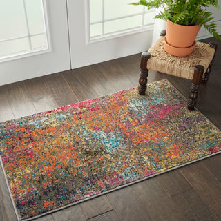 The Rug Corner Nourison Home Celestial CES14 SUNST Area Rugs  