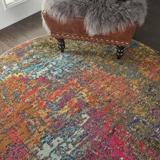The Rug Corner Nourison Home Celestial CES14 SUNST Area Rugs  