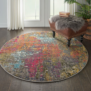 The Rug Corner Nourison Home Celestial CES14 SUNST Area Rugs  