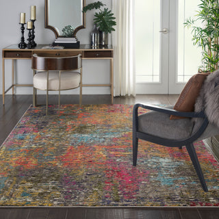 The Rug Corner Nourison Home Celestial CES14 SUNST Area Rugs  