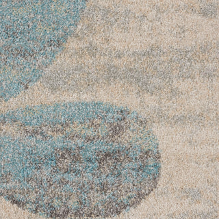 The Rug Corner Nourison Home Nourison Home - Tranquil Ivory/Light Blue Area Rug TRA01  