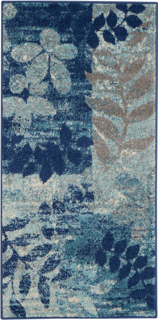 The Rug Corner Nourison Home Tranquil TRA01 NAVLB Area Rugs  