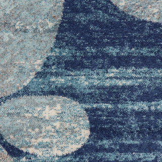 The Rug Corner Nourison Home Tranquil TRA01 NAVLB Area Rugs  
