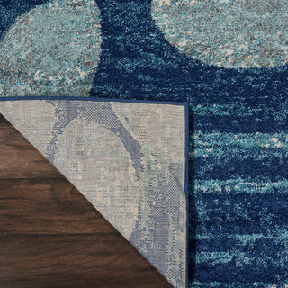 The Rug Corner Nourison Home Tranquil TRA01 NAVLB Area Rugs  