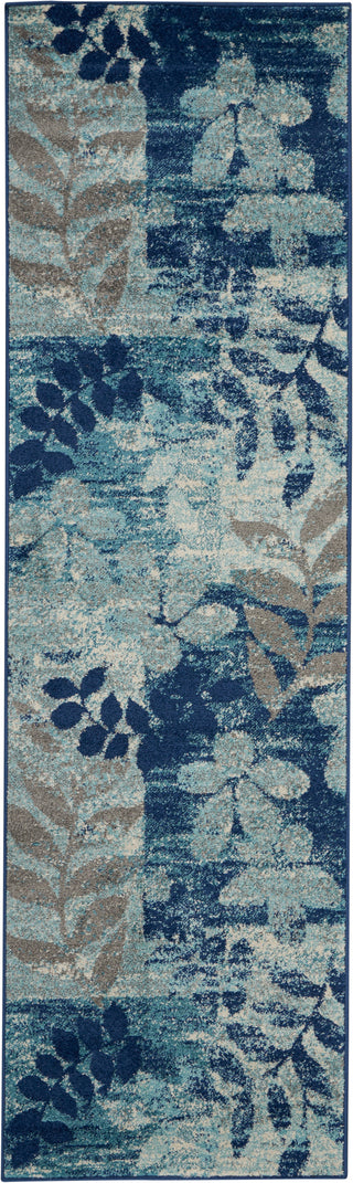 The Rug Corner Nourison Home Tranquil TRA01 NAVLB Area Rugs  