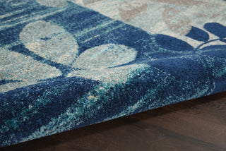 The Rug Corner Nourison Home Tranquil TRA01 NAVLB Area Rugs  