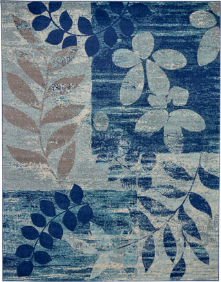 The Rug Corner Nourison Home Tranquil TRA01 NAVLB Area Rugs  