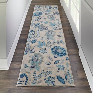 The Rug Corner Nourison Home Tranquil TRA02 IVLTB Area Rugs  