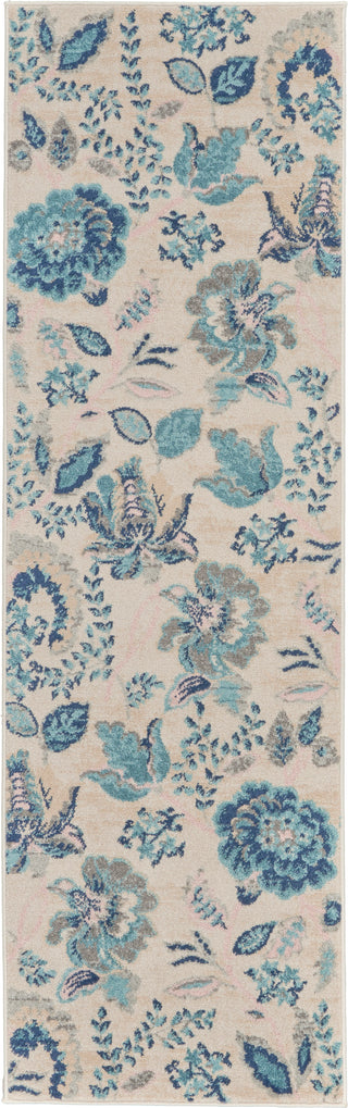 The Rug Corner Nourison Home Tranquil TRA02 IVLTB Area Rugs  