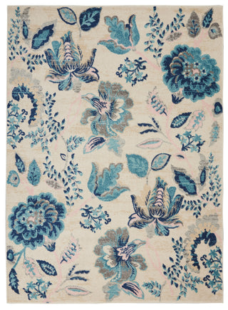 The Rug Corner Nourison Home Tranquil TRA02 IVLTB Area Rugs  