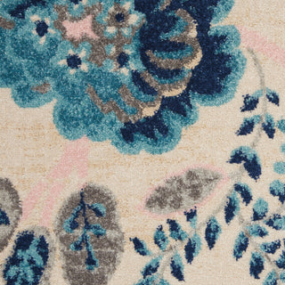 The Rug Corner Nourison Home Tranquil TRA02 IVLTB Area Rugs  