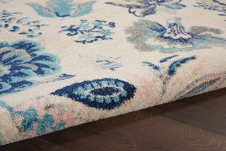 The Rug Corner Nourison Home Tranquil TRA02 IVLTB Area Rugs  