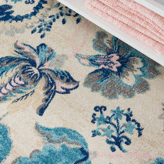 The Rug Corner Nourison Home Tranquil TRA02 IVLTB Area Rugs  