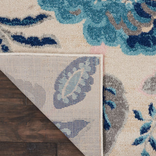 The Rug Corner Nourison Home Tranquil TRA02 IVLTB Area Rugs  