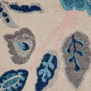 The Rug Corner Nourison Home Tranquil TRA02 IVLTB Area Rugs  