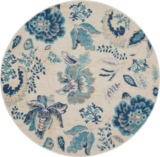 The Rug Corner Nourison Home Tranquil TRA02 IVLTB Area Rugs  