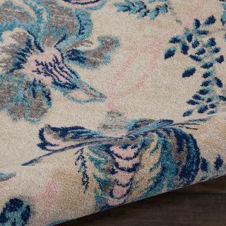 The Rug Corner Nourison Home Tranquil TRA02 IVLTB Area Rugs  