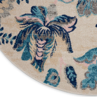 The Rug Corner Nourison Home Tranquil TRA02 IVLTB Area Rugs  