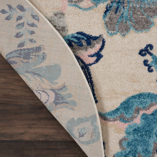 The Rug Corner Nourison Home Tranquil TRA02 IVLTB Area Rugs  