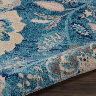 Nourison Home - Tranquil Turquoise Area Rug TRA02