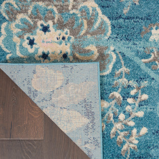 Nourison Home - Tranquil Turquoise Area Rug TRA02