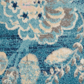 Nourison Home - Tranquil Turquoise Area Rug TRA02