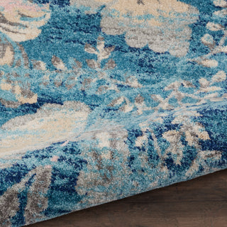 Nourison Home - Tranquil Turquoise Area Rug TRA02