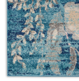 Nourison Home - Tranquil Turquoise Area Rug TRA02