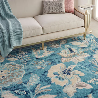 Nourison Home - Tranquil Turquoise Area Rug TRA02