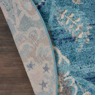 Nourison Home - Tranquil Turquoise Area Rug TRA02